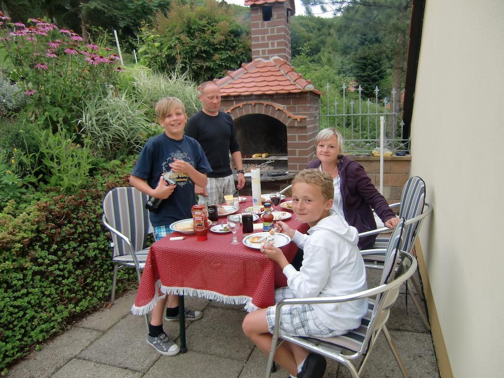 Ferienhaus Haus Am Wald Stolberg i. Harz Oda fotoğraf