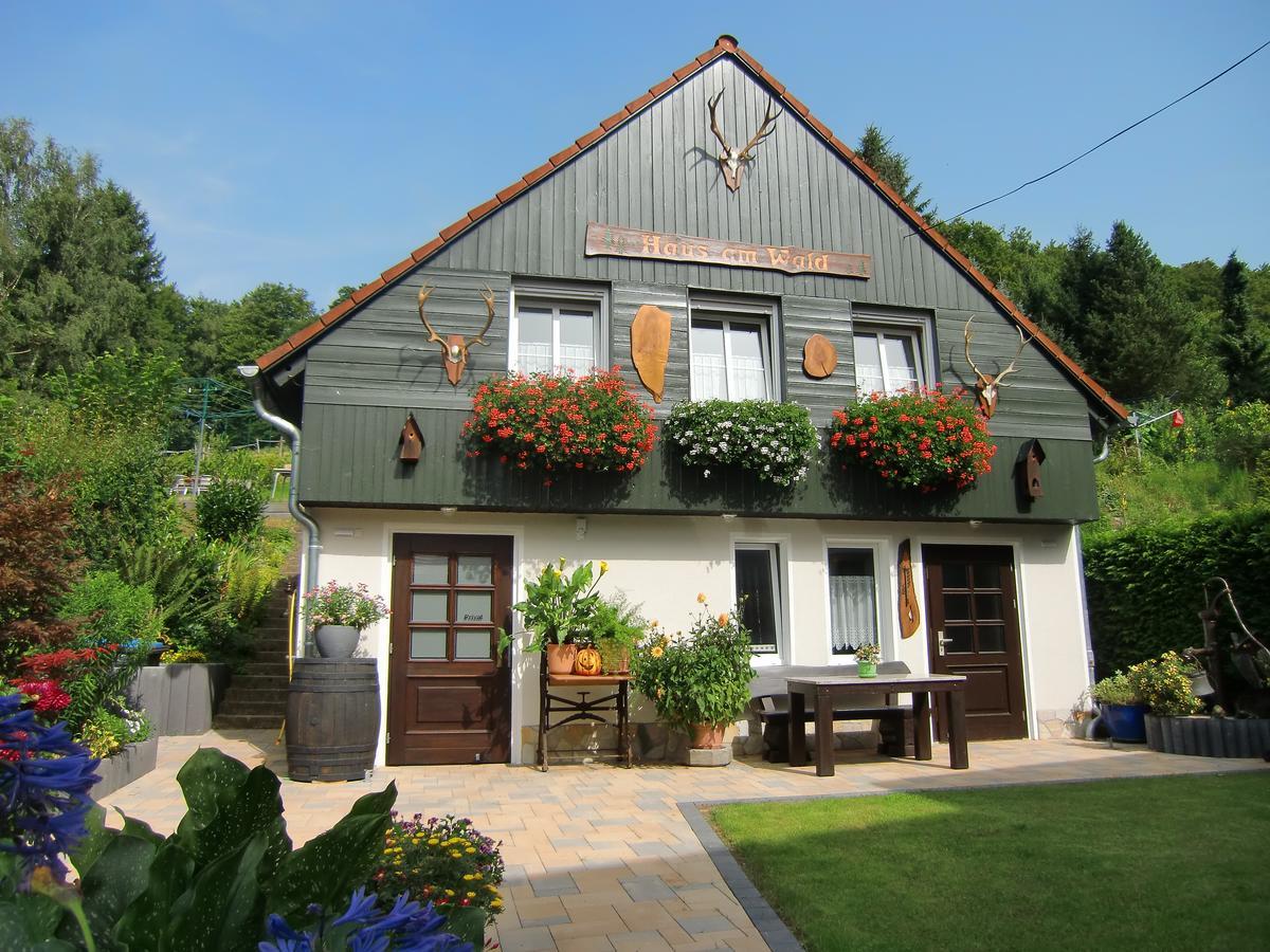 Ferienhaus Haus Am Wald Stolberg i. Harz Dış mekan fotoğraf